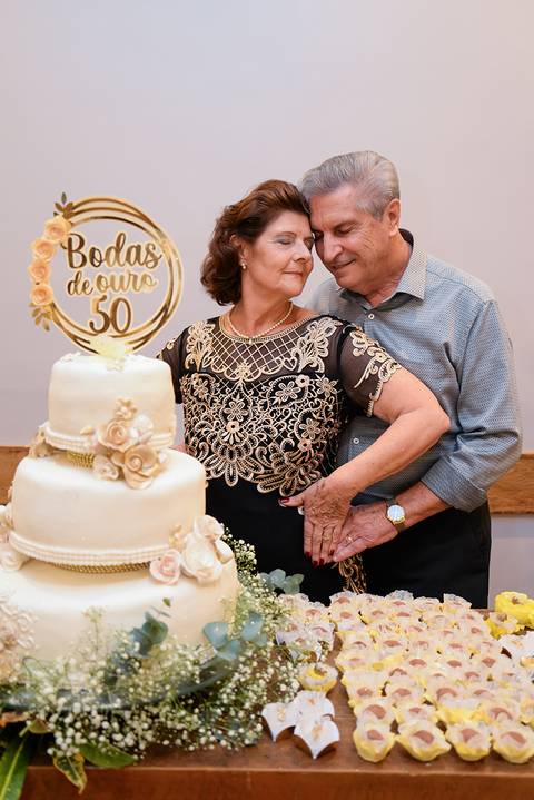 bodas de ouro casal'
