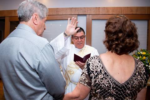 bodas de ouro benção casal '