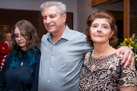 homenagem bodas de ouro netos'