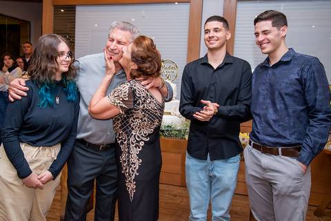 homenagem bodas de ouro dos netos'