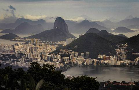 Vista do morro dona Marta'