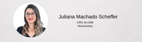 Nutricionista Juliana Scheffer'