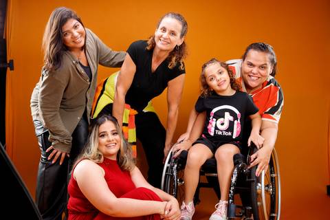 Staff do ensaio + Minha filha'