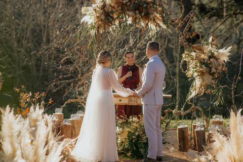 casamento no jardim dos platanos em rancho queimado'