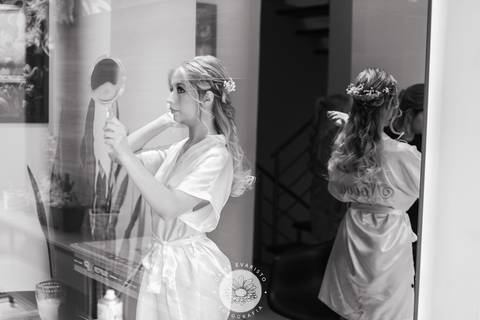 fotografo de casamento joinville paiol velho noiva noivo mini wedding making da noiva em casa deise evaristo fotografia'