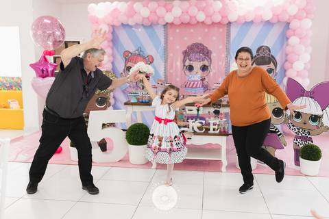 fotografo profissional aniversario joinville deise daisy dayse evaristo festere decoração lol alice 5 anos'