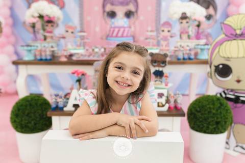 fotografo profissional aniversario joinville deise daisy dayse evaristo festere decoração lol alice 5 anos'