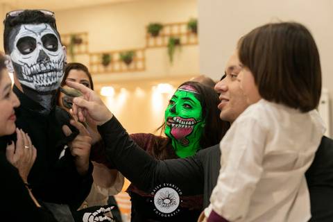 fotografo profissional em joinville aniversario infantil daisy evaristo apolo 3 anos com logo in festa buffet'