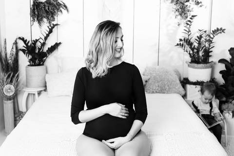 ensaio gestante estudio fotografia joinville esperando aurora mayara e jackson'