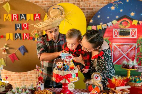 fotografo profissional aniversario joinville decoração festa junina simba festas ian 2 anos'