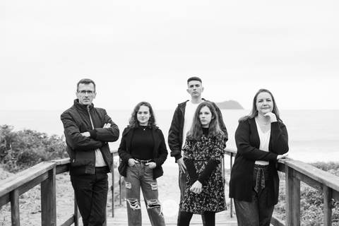 fotografo profissional joinville ensaio casal bodas praia externo familia Serpa praia'