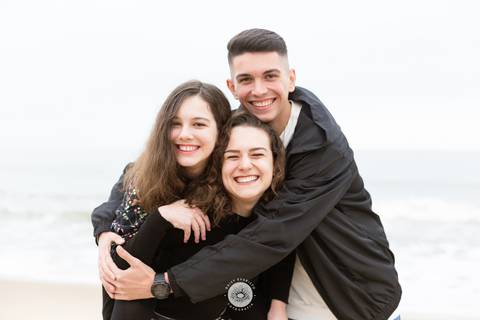 fotografo profissional joinville ensaio casal bodas praia externo familia Serpa praia'