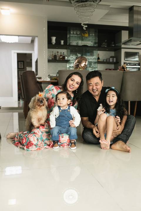30 anos Marina familia Shimasaki fotografo profissional joinville ensaio em casa de aniversario'