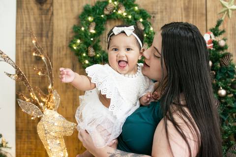 sessão de natal em estúdio fotografico joinville daisy evaristo'