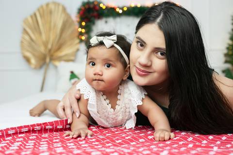 sessão de natal em estúdio fotografico joinville daisy evaristo'