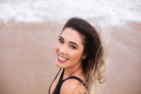 ensaio feminino daisy evaristo fotografia fotografo profissional praia protagonismo feminino joinville itapocu'