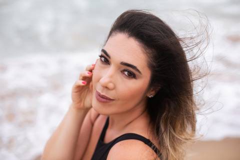 ensaio feminino daisy evaristo fotografia fotografo profissional praia protagonismo feminino joinville itapocu'