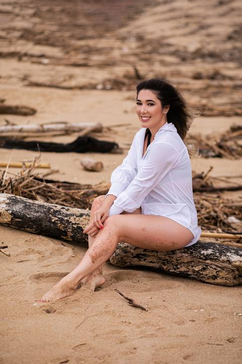 ensaio feminino daisy evaristo fotografia fotografo profissional praia protagonismo feminino joinville itapocu'