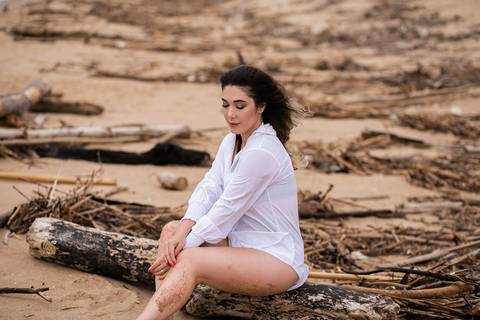 ensaio feminino daisy evaristo fotografia fotografo profissional praia protagonismo feminino joinville itapocu'