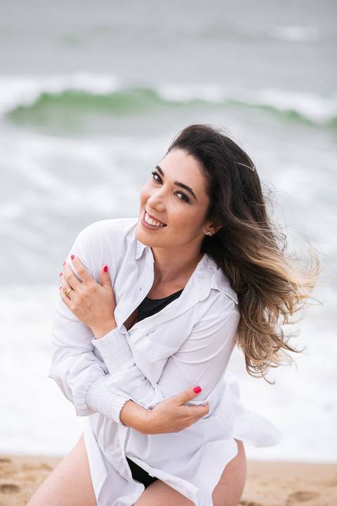 ensaio feminino daisy evaristo fotografia fotografo profissional praia protagonismo feminino joinville itapocu'