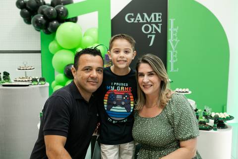 fotografa de aniversario joinville realeza festas kids decoração video game'
