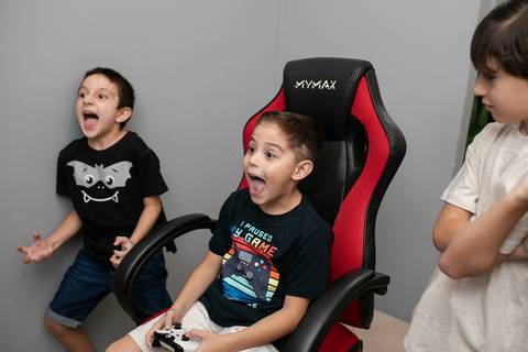 fotografa de aniversario joinville realeza festas kids decoração video game'