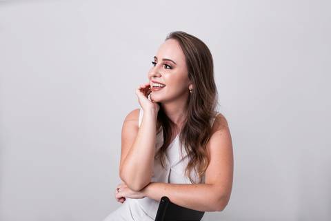 retrato de perfil profissional corporativo estúdio fotografia joinville psicologo'