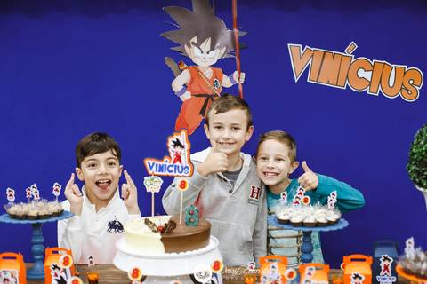 fotografo joinville doce de papel festa aniversario decoração dragon ball goku gestante ensaio casamento papelaria personalizada'