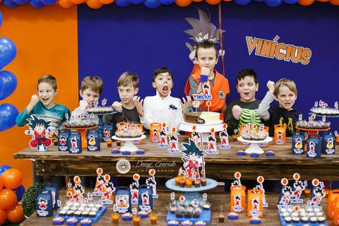 fotografo joinville doce de papel festa aniversario decoração dragon ball goku gestante ensaio casamento papelaria personalizada'