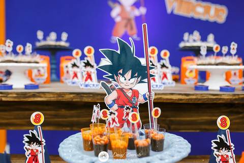 fotografo joinville doce de papel festa aniversario decoração dragon ball goku gestante ensaio casamento papelaria personalizada'