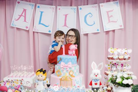 fotografo joinville decoração alice no pais das maravilhas festa aniversario alice 1 ano'