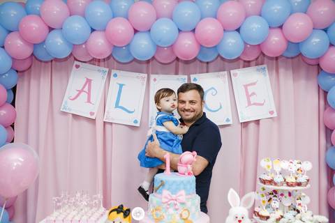 fotografo joinville decoração alice no pais das maravilhas festa aniversario alice 1 ano'
