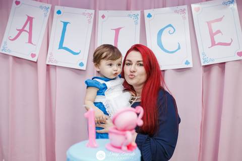 fotografo joinville decoração alice no pais das maravilhas festa aniversario alice 1 ano'