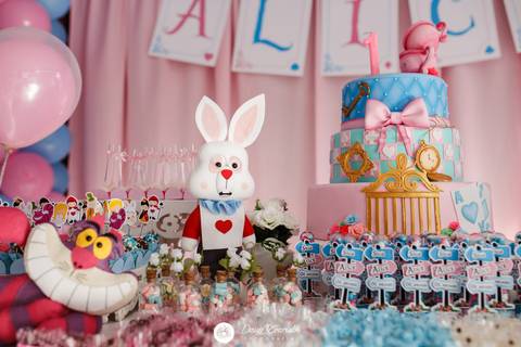 fotografo joinville decoração alice no pais das maravilhas festa aniversario alice 1 ano'