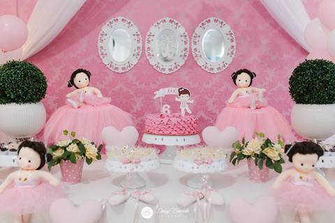 fotografo aniversário joinville casa de festa balanço eventos decoração bailarina Lia 6 anos'