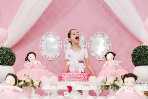 fotografo aniversário joinville casa de festa balanço eventos decoração bailarina Lia 6 anos'