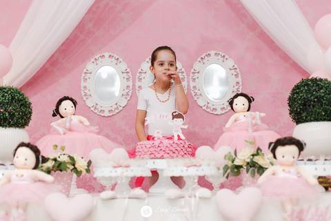 fotografo aniversário joinville casa de festa balanço eventos decoração bailarina Lia 6 anos'