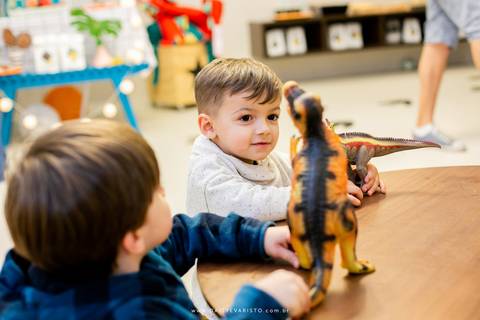 fotografo aniversario joinville festere pety paio casa de festa joinville fabrica de festas decoração dinossauros Caio 3 anos'