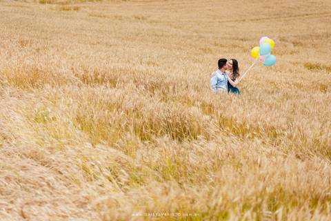 fotografo casamento ensaio gestante gravidez pre casamento noivos joinville campo alegre tais e kennedy balão campo trigo ensaio lindo campo alegre felicidade'