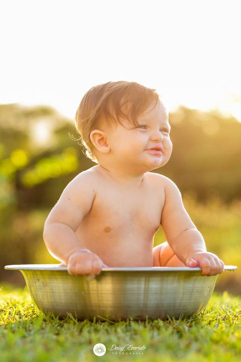 fotografia fotografo infantil familia gestante aniversario joinville banho banheira aluminio ar livre externo maria alice jaque thiago cowntry smash the cake'