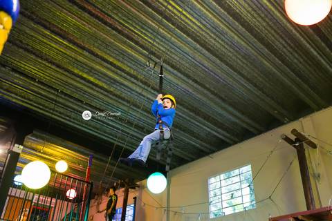 fotografo joinville salão de festa joinville adventure park decoração turma da monica Helena 5 anos'