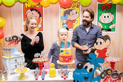 fotografo joinville salão de festa joinville adventure park decoração turma da monica Helena 5 anos'