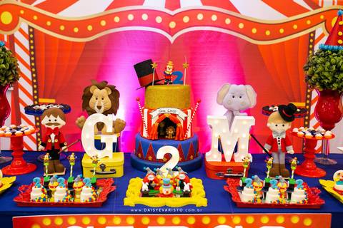 fotografo joinville daisy deise deisy evaristo aniversario decoração circo casa de festa in festa buffet guilherme miguel decoração'