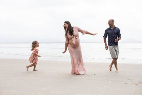 ensaio familia gestante na praia daisy evaristo fotografia'