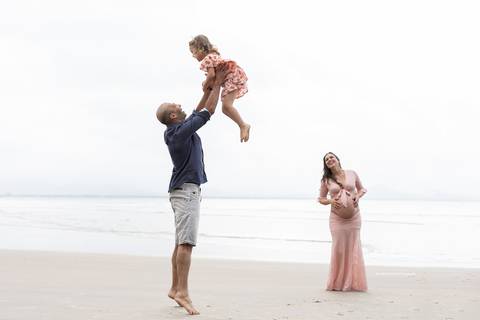 ensaio familia gestante na praia daisy evaristo fotografia'