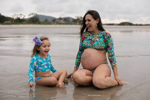 ensaio familia gestante na praia daisy evaristo fotografia'