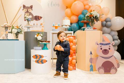 fotografo aniversario casamento ensaio joinville Oliver1ano_Decoração floresta confeitaria artesanal festa em casa estudio fotografia deise dayse daisy evaristo'