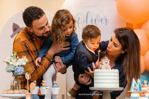 fotografo aniversario casamento ensaio joinville Oliver1ano_Decoração floresta confeitaria artesanal festa em casa estudio fotografia deise dayse daisy evaristo'