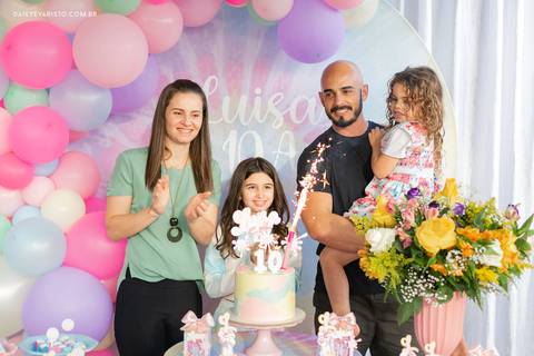 Luisa 10 anos  Daisy Evaristo Fotografia decoração tie dye fotografo aniversario joinville'