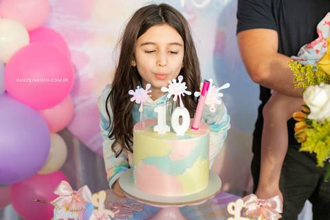 Luisa 10 anos  Daisy Evaristo Fotografia decoração tie dye fotografo aniversario joinville'
